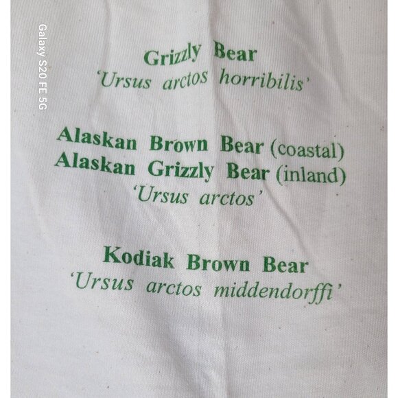 2XL Animal Lover Bear Grizzly Brown Kodiak Preshrunk Cotton Vtg 2003 Lawless NOS - Picture 6 of 10